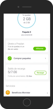 En tu app Mi Movistar, ingresa a la opción “Asistencia” en la barra de menú