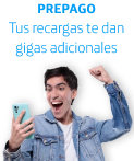 Recarga con gigas adicionales