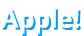 apple